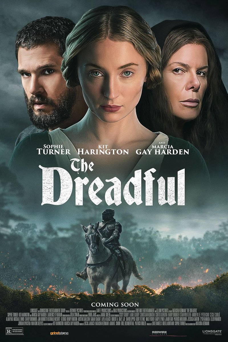 THE DREADFUL reunites GAME OF THRONES stars Sophie Turner and Kit Harington, then throws in Marcia Gay Harden for good measure. Unfortunately, the movie lives up to its title. 

My review: aisleseat.com/dreadful.html