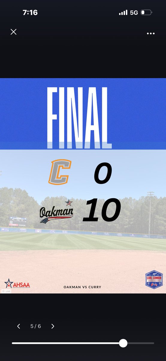Oakman Baseball tweet media
