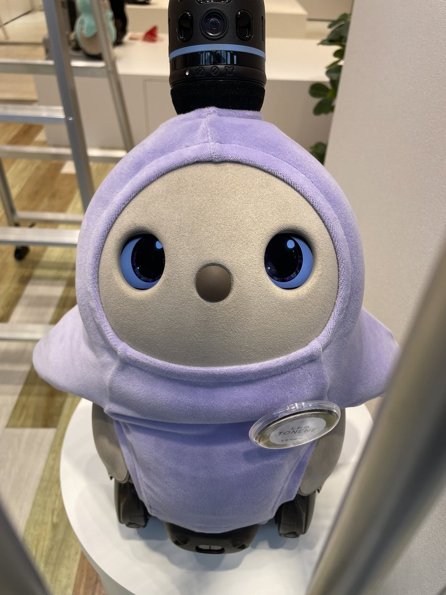 hanuru_lovot's tweet photo. とねねちゃん
#越谷レイクタウンのLOVOTに会いにきたよ https://t.co/ruhigoFvfo