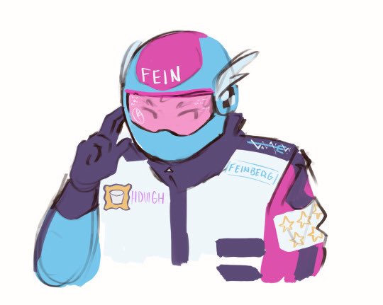 i forgor to post this here :( f1 driver feinberg…. #feinbergfanart #mcsr #mcsrranked