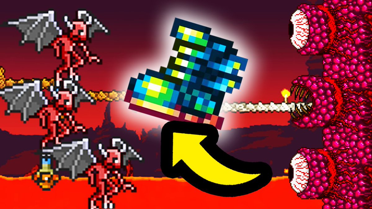 Wanna get the endgame boots for my setup in tonight's #terraria stream.

Join the stream on YT, KICK, or Twitch!
 youtube.com/live/IvTCet4TY…