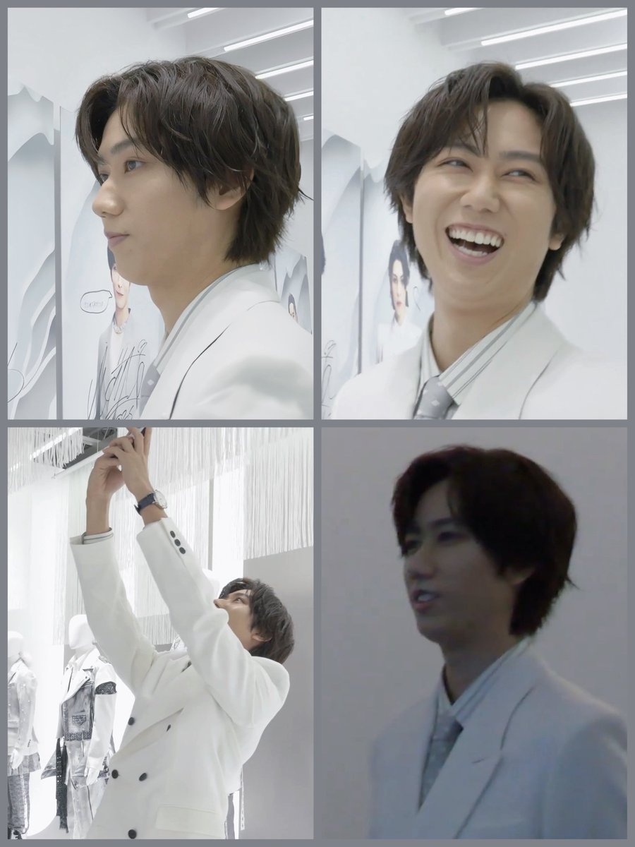 阿部ちゃんin SNOW MAN 1st POP UP TOKYO💚☃️🥰