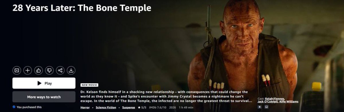 I wasn’t able to watch it in theaters, but I won’t let it stop me from supporting this movie.