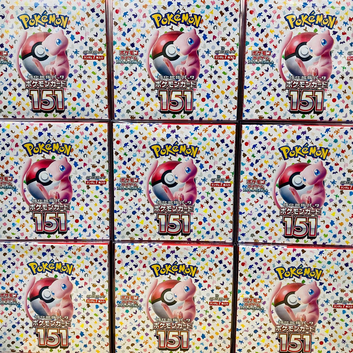 ninjacardglobal's tweet photo. ✨🔥 Today we’re featuring one of the most popular Pokémon TCG booster boxes of all time! 🔥✨

📦 Pokémon Card 151 🧬⚡️

Since this box was released, the Pokémon card hype has skyrocketed in Japan! 🇯🇵🚀

If you’re interested in this box—or want to ask about stock for other products—feel free to DM us anytime! 💬🙌
Bulk inquiries are welcome too 📩📦

#PokemonTCG #PokemonCards