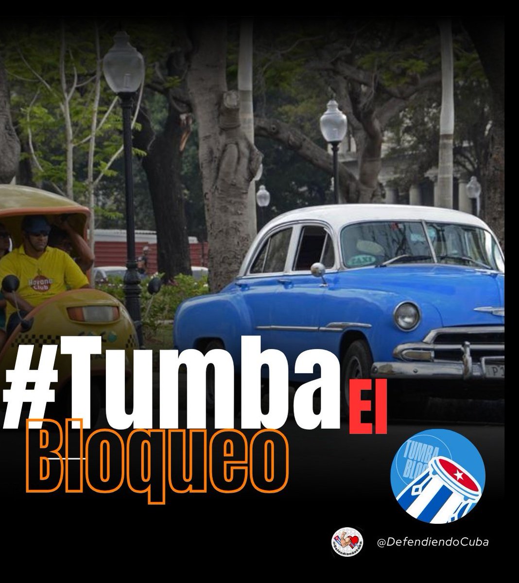 El 🌎 repudia la política de amenazas e intento de ahogo definitivo con que EE.UU anticipa, de manera gradual y sostenida, acabar la Resistencia Revolucionaria de un pueblo defensor de su soberanía y autodeterminación.

#CubaEstáFirme
#DefendiendoCuba🇨🇺💪❤️