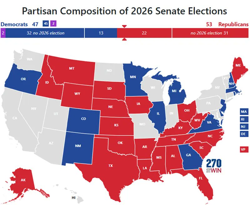 I ranked the 11 Senate races most likely to flip parties in November ...