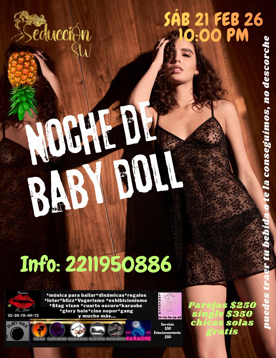 Seducción SW Pue Norte 
Info: 2211950886
#SwingerPuebla #ParejasPuebla 
#ComunidadSwingerPuebla 
#AmbienteSwingerPuebla 
#SinglesPuebla #hotwifepuebla #UnicorniosPuebla #CuckoldPuebla #SwingerPuebla #CuckqueenPuebla #ChicaUnicornioPuebla 
#ParejasPueblaSwinger 
#ClubSwingerPuebla