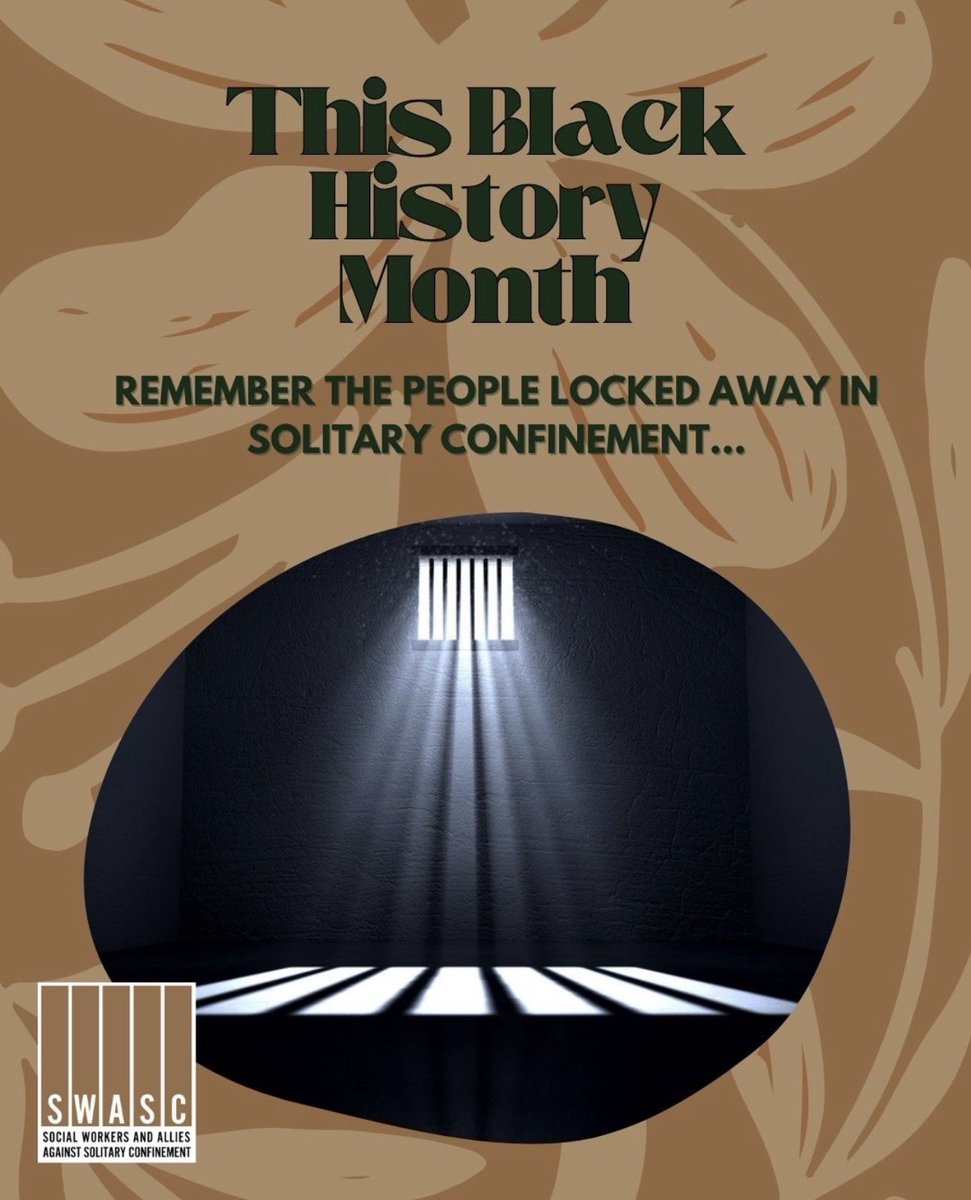 Social Workers & Allies Against Solitary tweet media