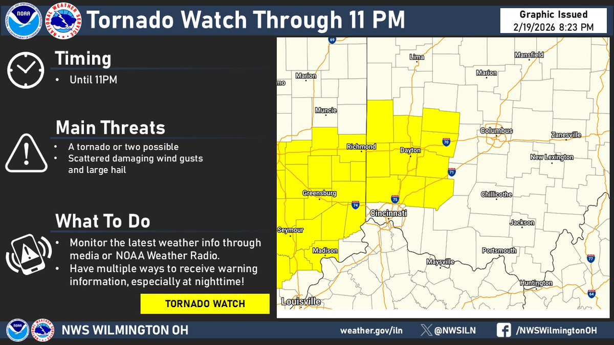 NWS Wilmington OH tweet media