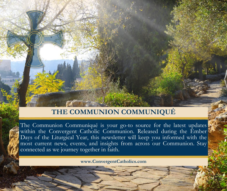 ConvergentCC's tweet photo. The Communion Communiqué - Lent 2026 Edition - https://t.co/M6YFHBKPX7 https://t.co/6ZZtmoRqC8