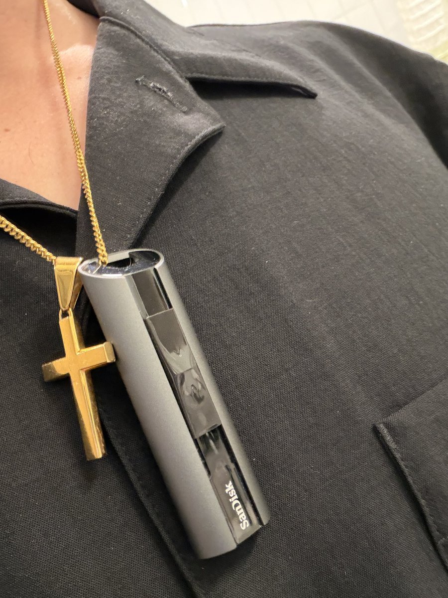 6mgsteeze's tweet photo. Wearing the stick to the show tonight just in case #NeverKnow https://t.co/2oMH7pDuJv