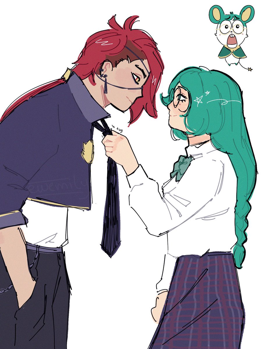 _ewemily's tweet photo. Battle Academia x Star Guardian
#kaynsona https://t.co/TCX2EsqFJv