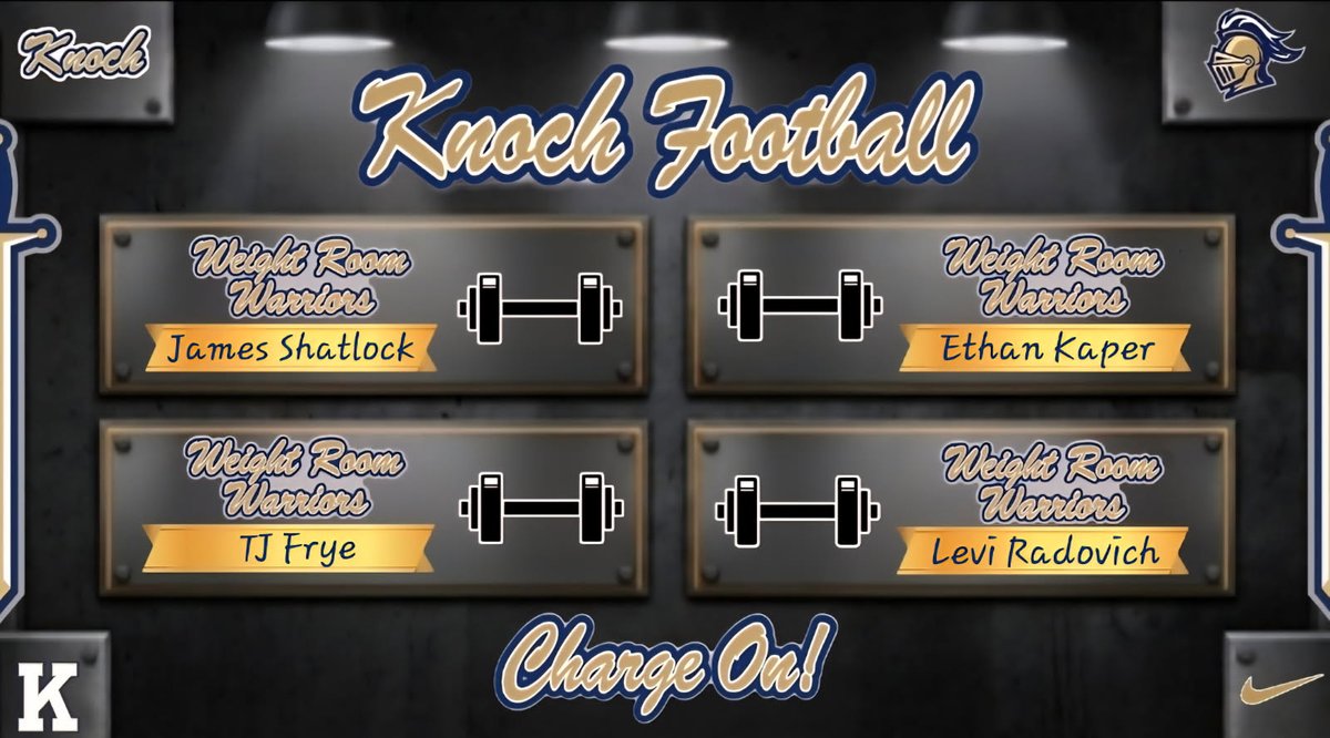 Knoch Football tweet media