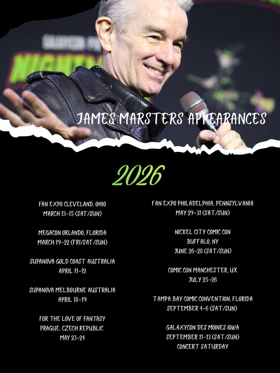 James Marsters Appearances tweet media