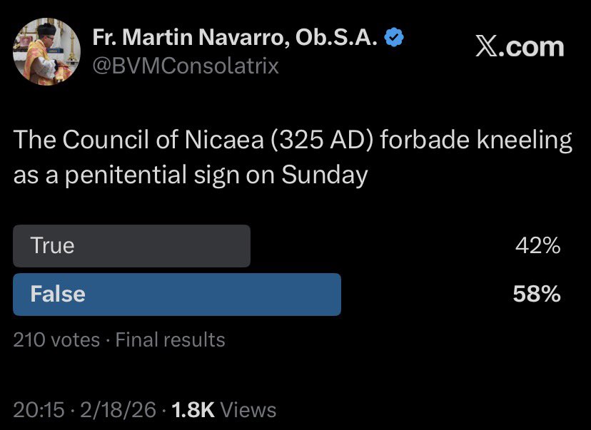 Fr. Martin Navarro, Ob.S.A. tweet media