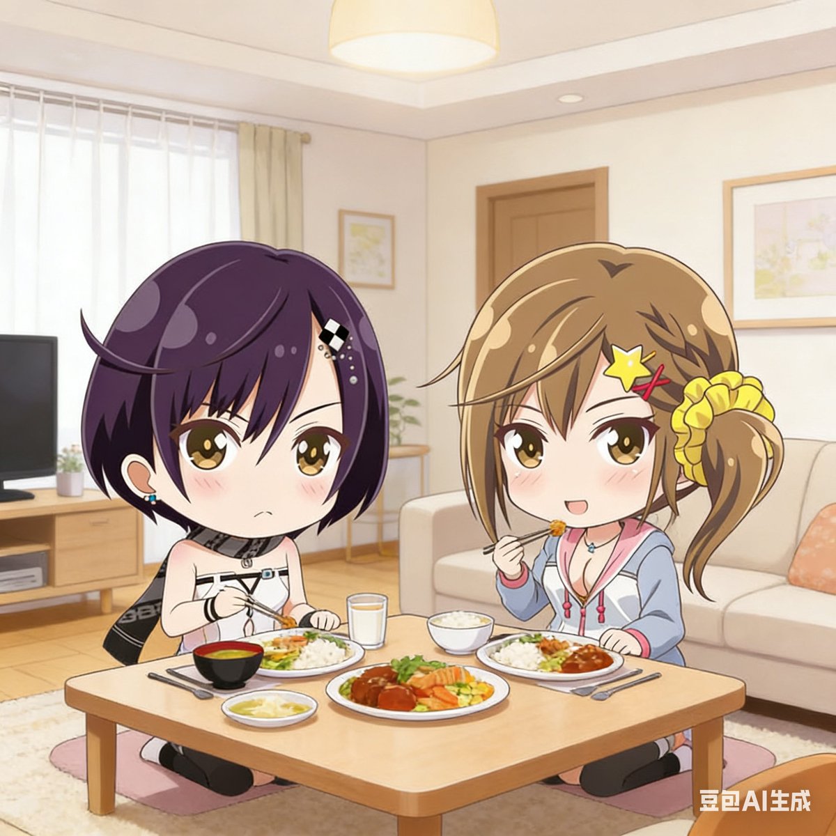 姉妹の日常～
#DOAXVV #AI