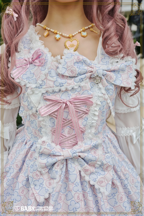 BABY新作情報】Heart Jewel Parade ジャンパースカートII¥52,800