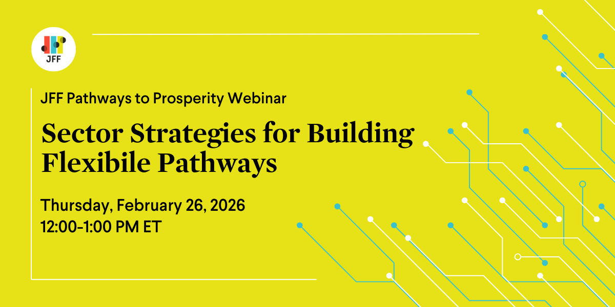 Jobs for the Future (JFF) tweet media