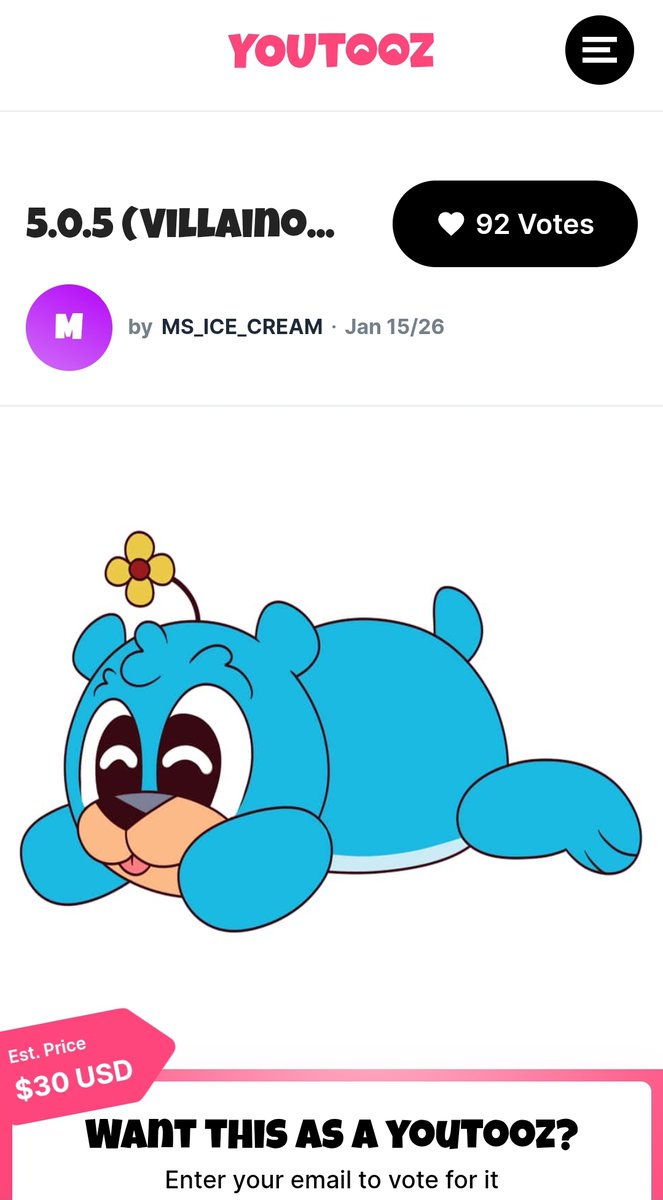 já está quase com 100 votos haha