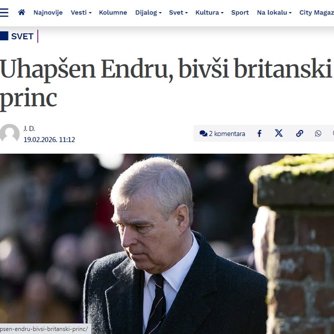 Nego nisam vas pitao.
Je l' kralj Carls vikao "NE DAM BRATA ENDRUA !!!"
Nije ???
E,pa onda nista,neka vas i dalje jebu poremecene i otrovne radikalcine dok vi mrzite zapad ,a posebno Veliku Britaniju.
Uzivajte majmuni,ko vas jebe 😏😏😏