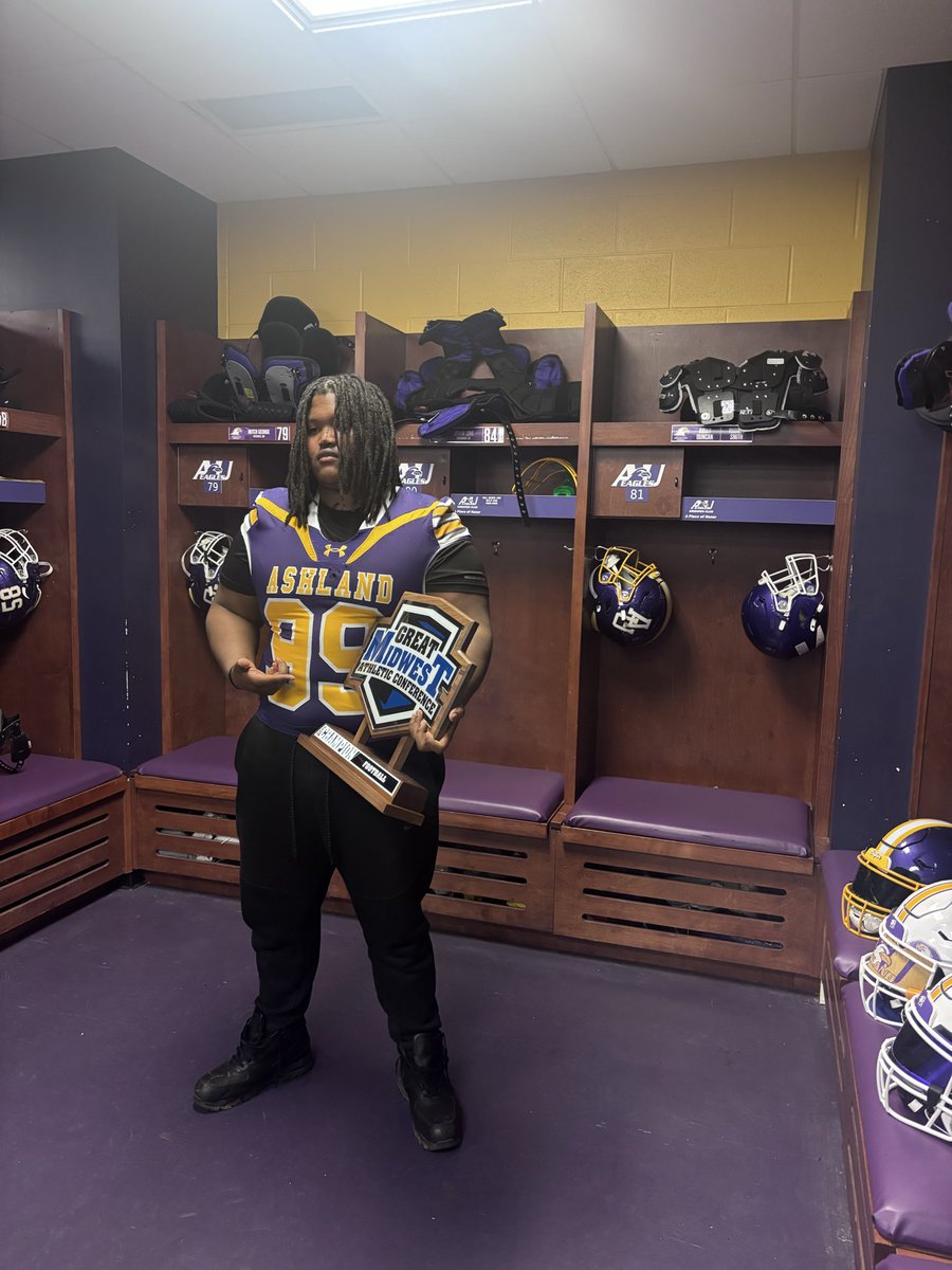After a Great talk with Coach Saccomen grateful to receive an offer and opportunity to play at <a href="/AshlandFB/">Ashland Football</a>