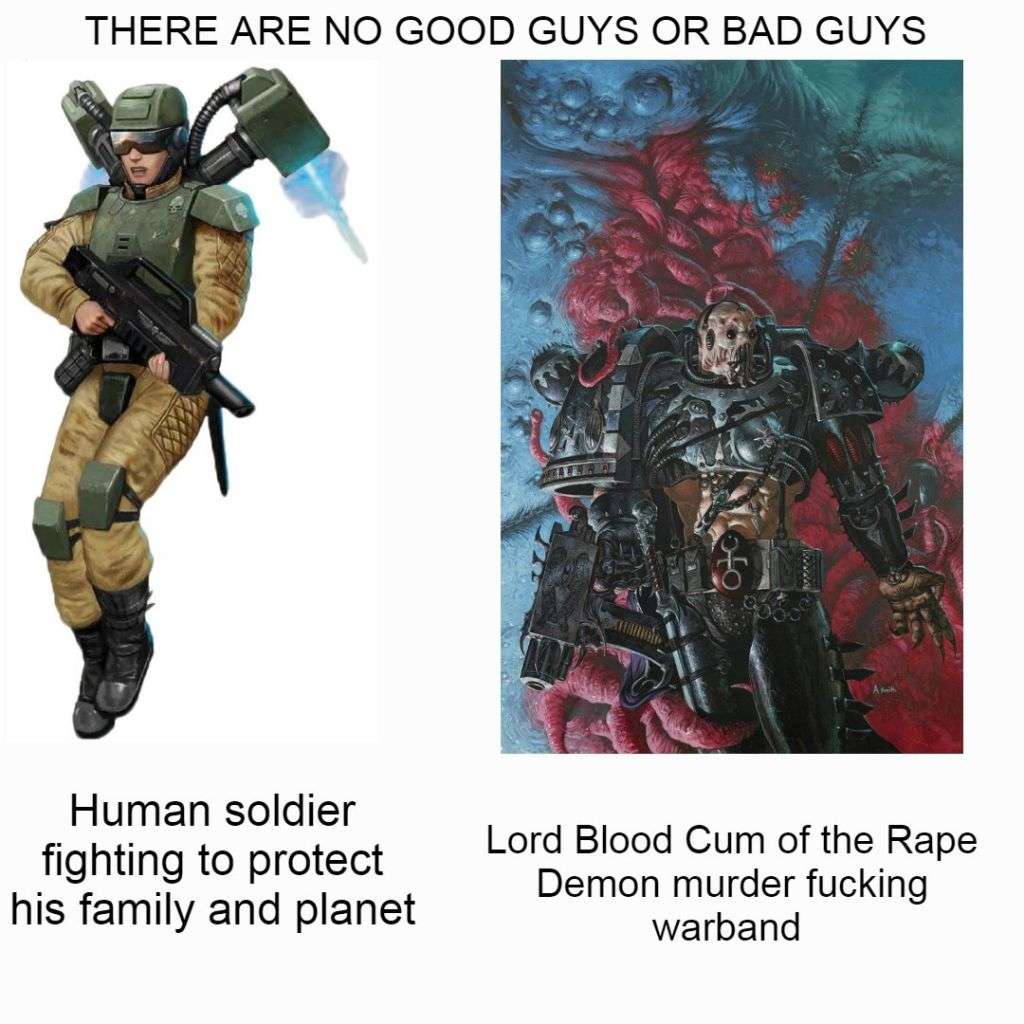 This is coming from a World Eater player btw