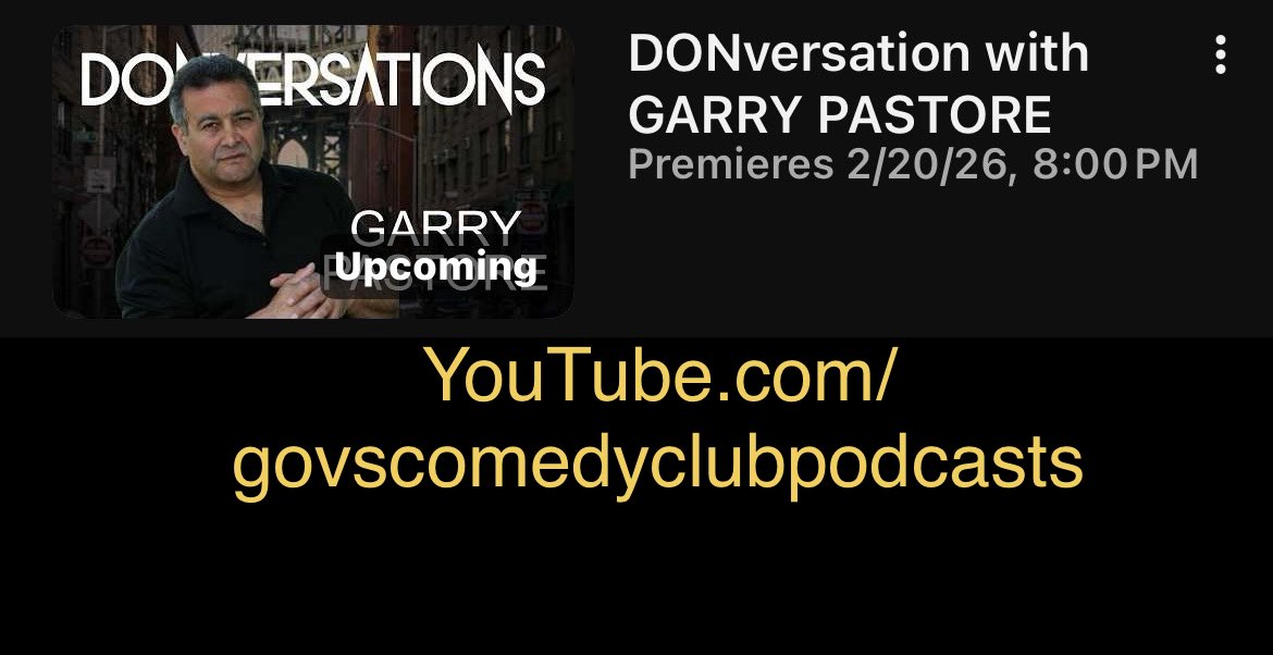 Govs Comedy Club podcasts tweet media