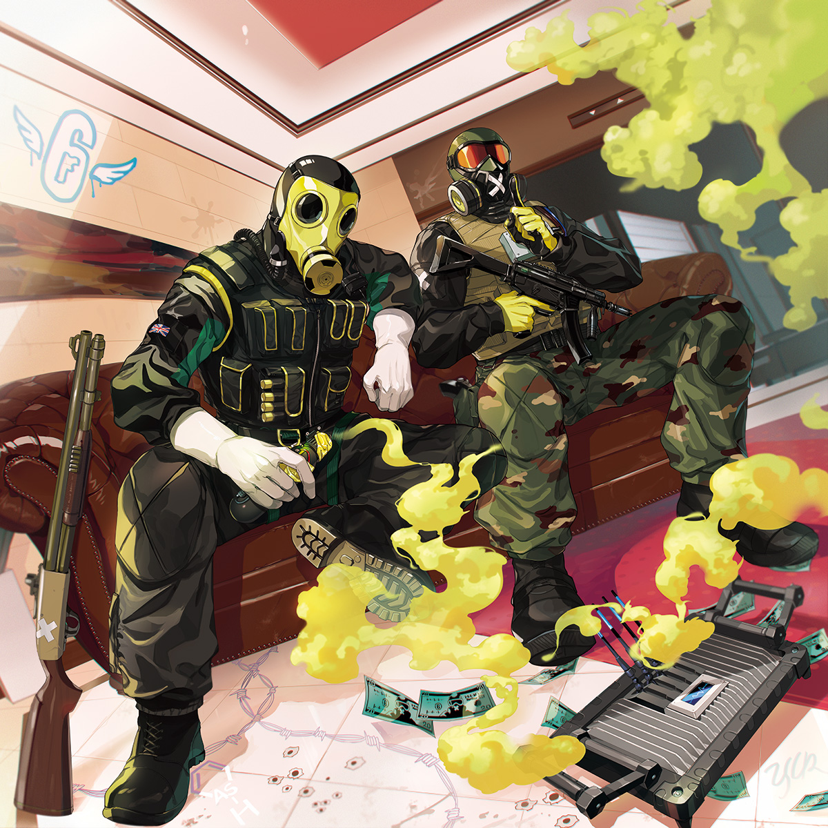 『レインボーシックス モバイル』
世界同時配信記念アート 🎨
by TSCR / <a href="/puppeteer7777/">TSCR🔥</a> 

#虹モバ 、間もなく世界同時リリース！

事前登録はこちら👇
r6mobile.onelink.me/1KMs/R6MJP