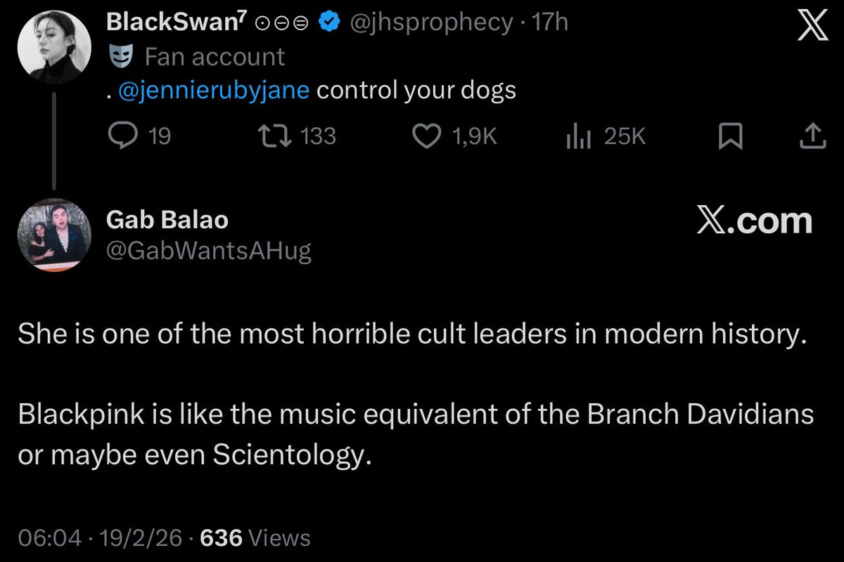 More like <a href="/bts_bighit/">BTS_official</a> control and educate your mf fandom 🥰