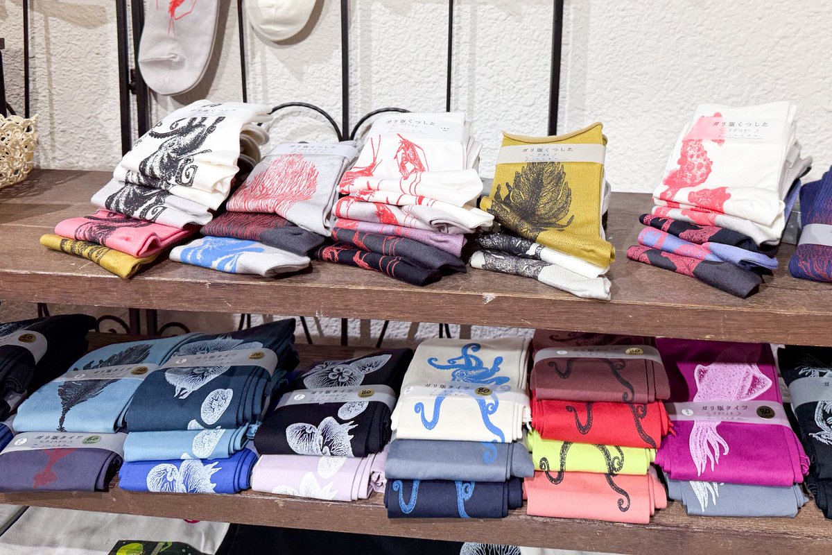 #アクアティックライフ展7
 
後期二日目です🐳

今日と明日の二日間は妖毛thetheさんのWSがあります。作業を覗き見できますよ🦑🐙

追加納品もあり後期も賑やかです！

是非遊びにきてくださいね🦭