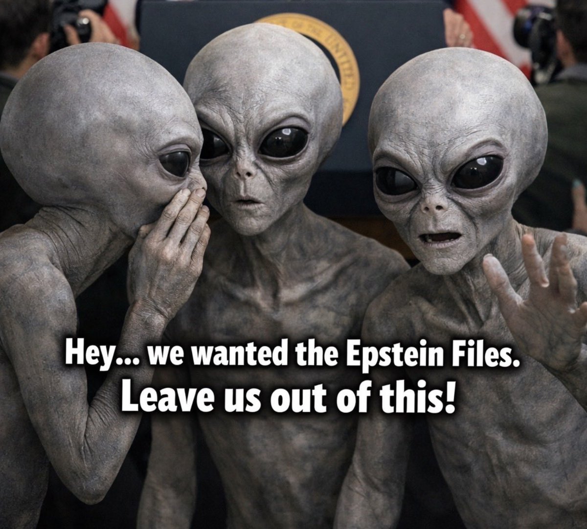 RealMrChris's tweet photo. Aliens #EpsteinFiles https://t.co/FF00NcQqND