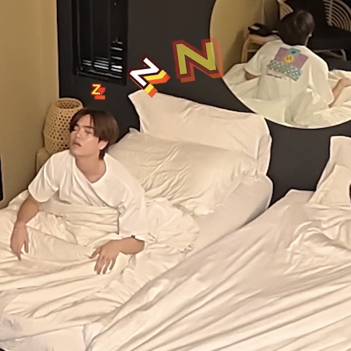 สาเหตุที่ง่วงมากเพราะติดเล่นเกมส์กับพี่หมอจิมหรอลูก อ๊อยยยยเอ็นดู~

#markjrtn