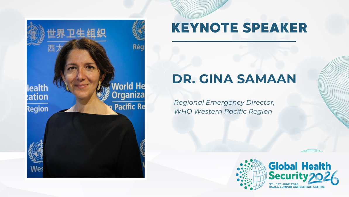 Global Health Security 2026 (9 June - 12 June) tweet media