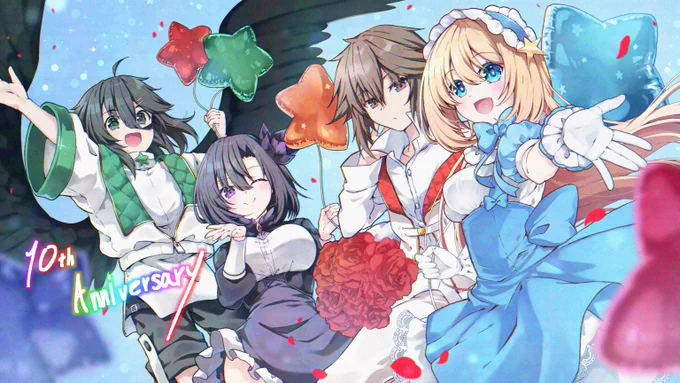 #自分で生み出した一次創作オリジナルキャラを流そう 代表作の【やくまが】 その派生作品の【できあく】 そしてバニー好きから誕生した【ラビラブ】