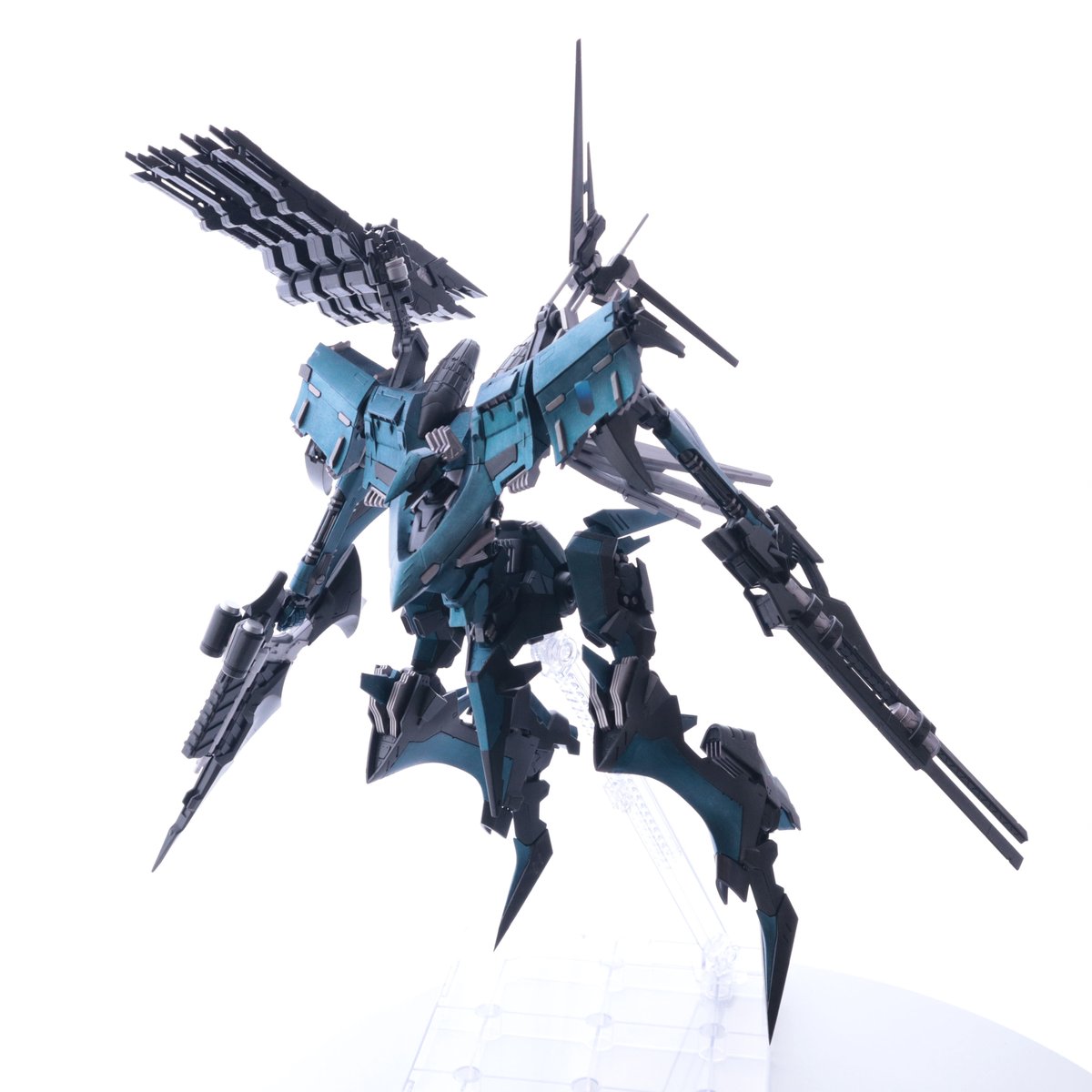 人生初全塗装したプラモのステイシスで応募します。
どうぞよろしくお願いします！
#コトブキヤACプラモ自慢