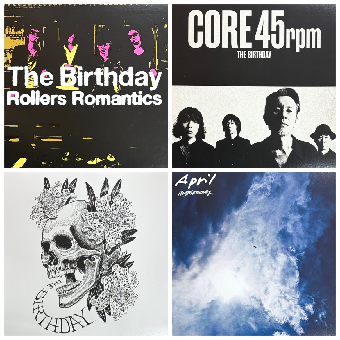 NEW ARRIVAL】 「THE BIRTHDAY」や「HI-STANDARD」などのレコードが