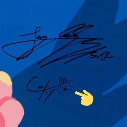 정국이 쿠키싸인 만든거 아는사람?