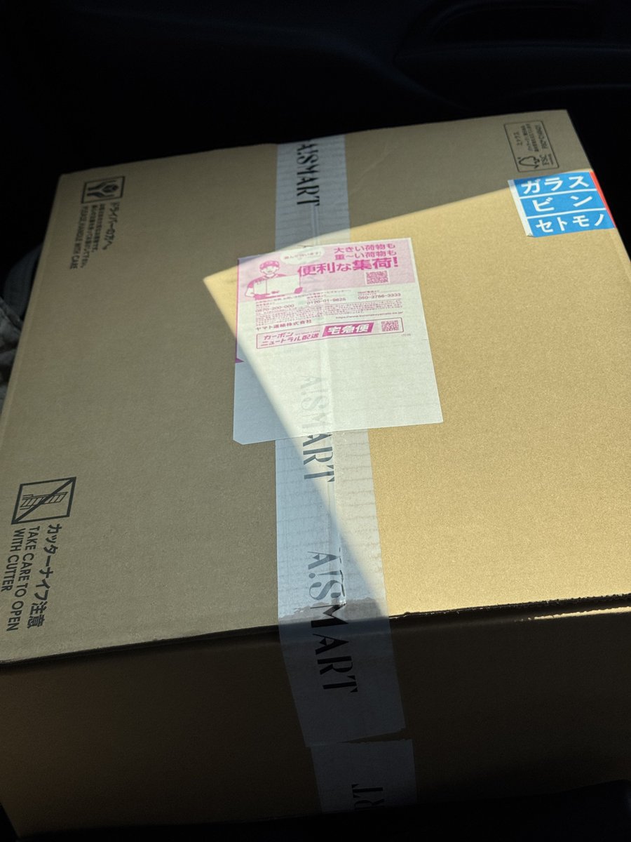 開封。 「絶対に守り切ってみせる！！！」という強い意志を感じる梱包