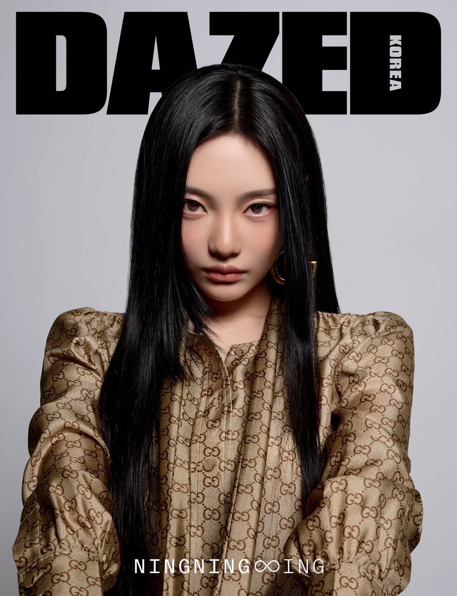 aespa_official's tweet image. DAZED KOREA with NINGNING

#aespa #æspa #에스파
#NINGNING #닝닝
#DazedKorea #Gucci
