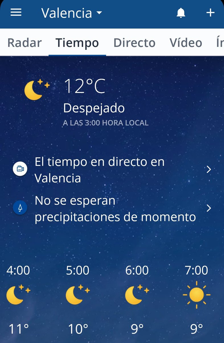 En #Valencia #Tiempo