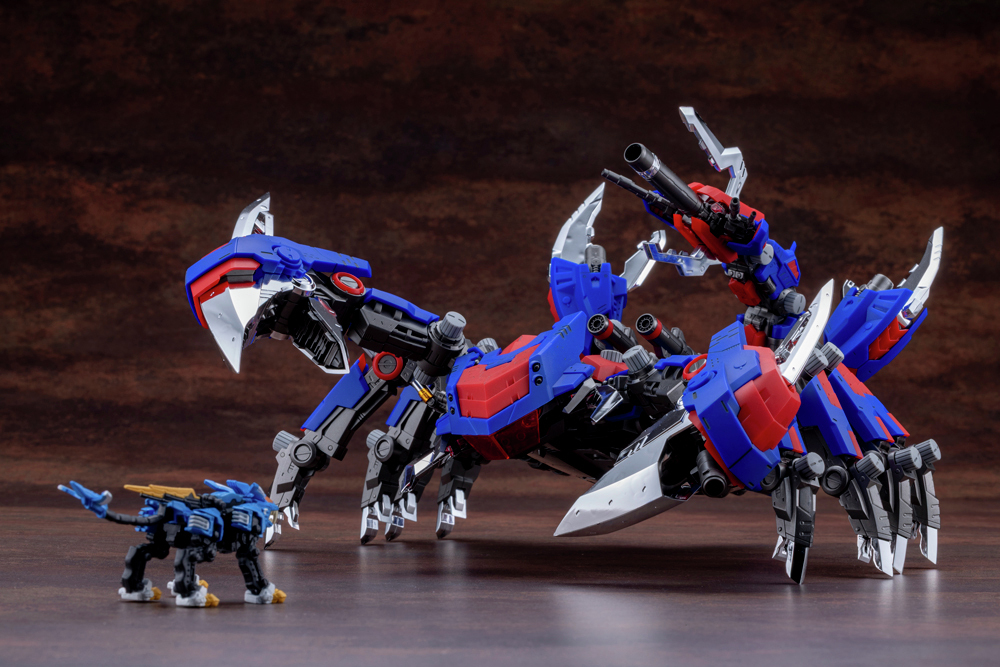 【予約開始】
『ゾイド -ZOIDS-』より「デススティンガー ヒルツ仕様 2000 -Recolor-(限定品)」が登場！

4月7日(火)23：59までにご予約いただくと、
ショップ限定 早期予約特典「ブレードライガー フィギュア(無塗装版)」プレゼント！
shop.kotobukiya.co.jp/shop/g/g493405…
#ゾイド #ZOIDS