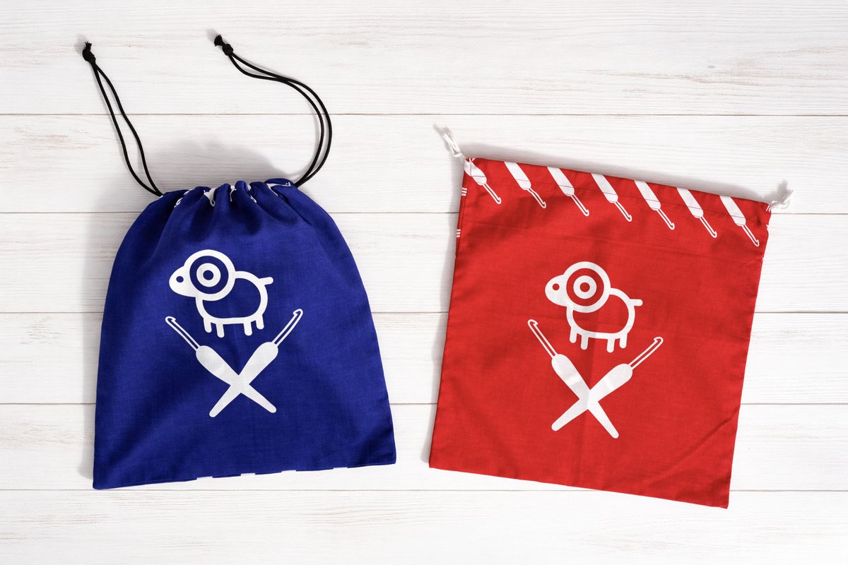 3号です。本日はキャラぐるみを4件RPしました。
あみ協オリジナル手ぬぐいの活用法を一つ提案いたします🐏巾着いかがでしょうか？あみぐるみの持ち運びにもピッタリです✨️縫い上がり製品のご希望がありましたら、製品化検討いたします。ご意見お聞かせ下さいませ🥰
store.amigurumi.jp/products/%E3%8…