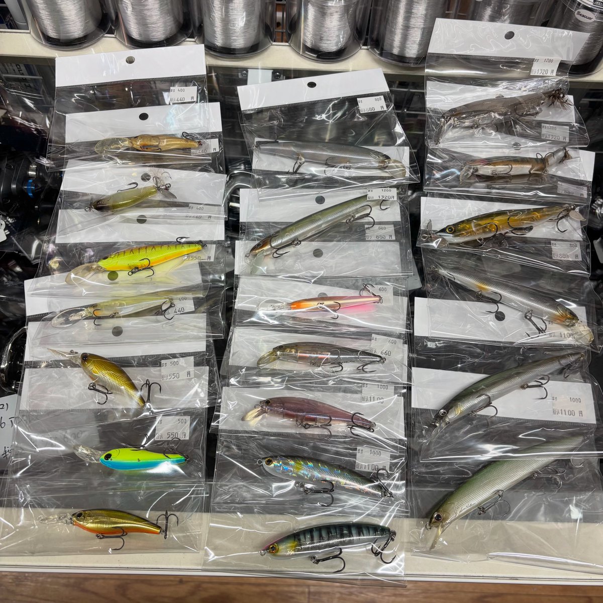 中古ルアー続々入荷中です#琵琶湖#琵琶湖バス釣り#瀬田川#釣具屋#釣具