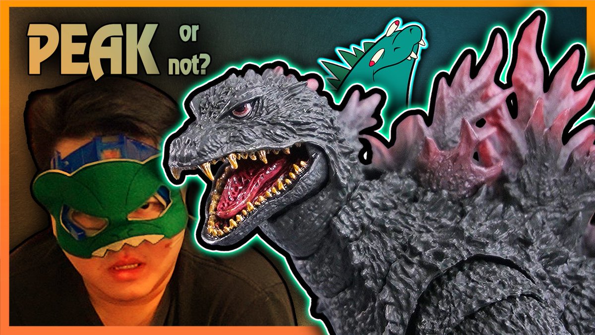 NEW REVIEW! SH Monsterarts Godzilla (2000) - PEAK or not? ► youtu.be/buYBMkQ2Tps