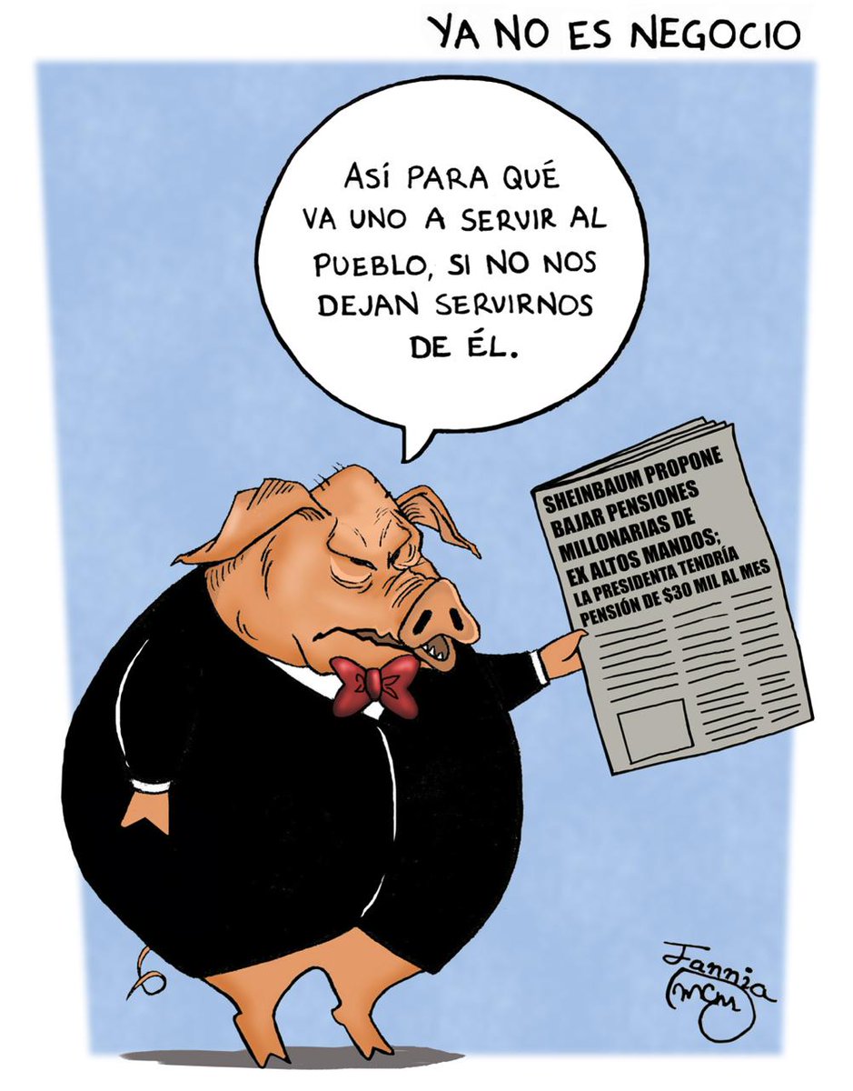 Ya no es negocio.
Por: <a href="/FanniaCadena/">Fannia Cadena</a>