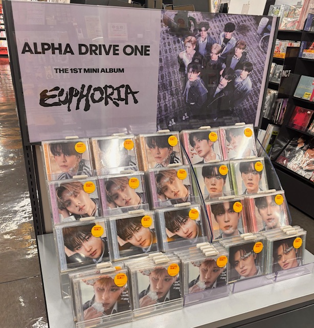 ALPHA DRIVE ONE】 THE 1ST MINI ALBUM 『EUPHORIA』JEWEL CASE Ver
