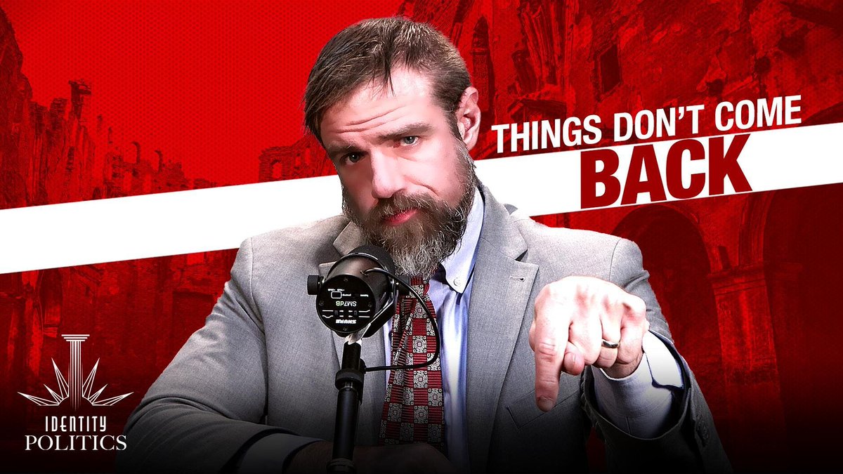 VDAREJamesK's tweet image. Identity Politics Episode 83 - The Triumph of Ruin - The natural state of man is the slum. A higher existence is fragile. We're losing it like Rhodesia was lost - even DC is now literally filled with sewage. You can have equality or civilization. Pick one. Link follows.