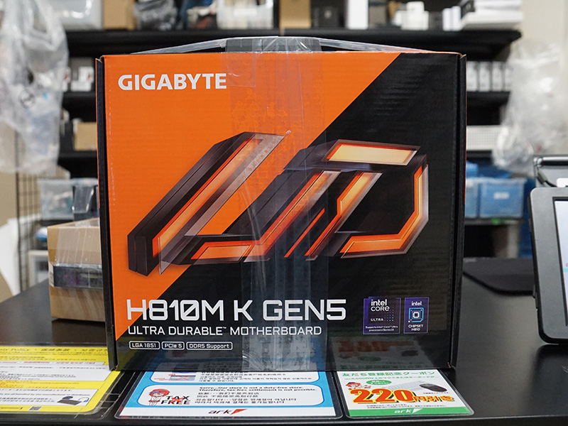 watch_akiba's tweet image. 更新：GIGABYTEのCore Ultraマザー「H810M K GEN5」 akiba-pc.watch.impress.co.jp/docs/news/news… #自作PC #GIGABYTE