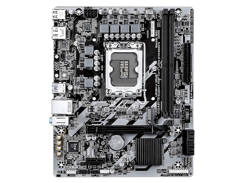 watch_akiba's tweet image. 更新：GIGABYTEのCore Ultraマザー「H810M K GEN5」 akiba-pc.watch.impress.co.jp/docs/news/news… #自作PC #GIGABYTE