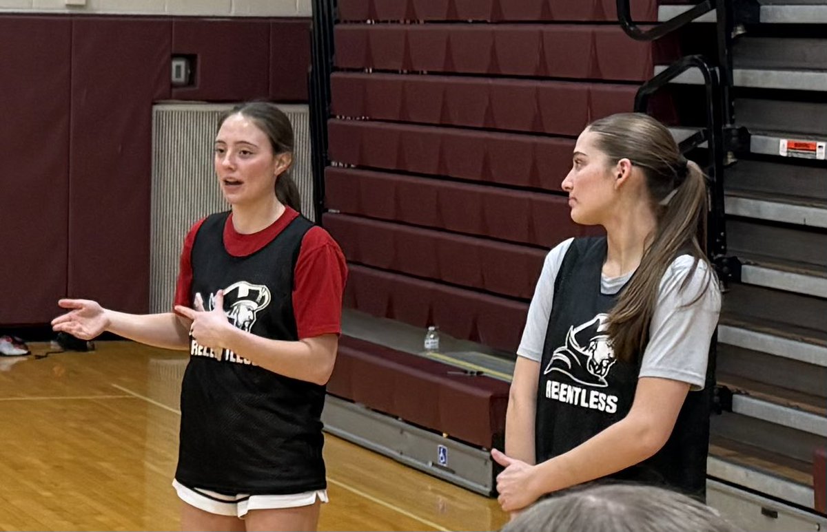 rrhsgirlsbball1's tweet image. LET’S GO!!! ouRR Focus &amp;amp; Thought of the Day was delivered by 2 of ouRR captains &amp;amp; they brought the fire 🔥… High confidence, total belief in each other, unselfish mindset! This team isn’t hoping… THEY ARE  READY.  Player led SQUADS are powerful! 💪🏀 🔥 #LockedIn #SG #togetheRR